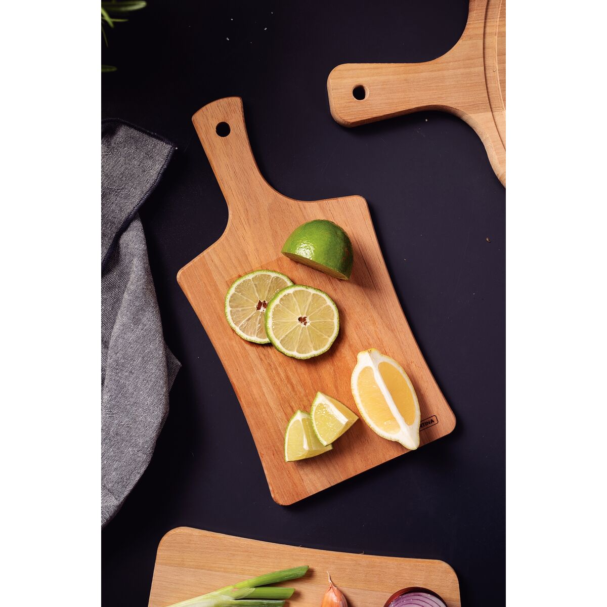 KIT TRAMONTINA DE TABUAS 3 PCS EM MADEIRA TAUARÍ COM ACABAMENTO LIXADO - SKU 10239669 - 7 image number 6