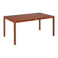 Rectangular Table 6 Seats with Jatobá Wood and Eco Blindage - Fitt