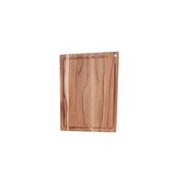 Tramontina Rectangular Wood Cutting Board with Natural Finish, 33x20 cm