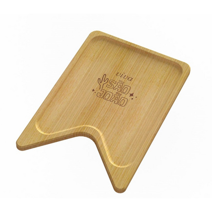 Petisqueira Bandeirinha Tramontina em Madeira Tauari com Acabamento em Óleo - SKU 13677081