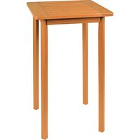 Mesa de Madeira Alta Tauar&iacute; e Acabamento Stain - Varanda Tropical Cor Natural - SKU 13850083 - 2 image number 1