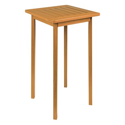 Mesa de Madeira Alta Tauar&iacute; e Acabamento Stain - Varanda Tropical Cor Natural - SKU 13850083