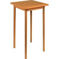 Mesa de Madeira Alta Tauar&iacute; e Acabamento Stain - Varanda Tropical Cor Natural - SKU 13850083 - 1 image number 0