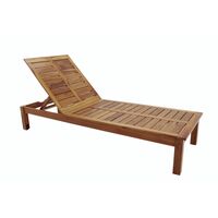 FSC ESPREGUICADEIRA TRAMONTINA EM MADEIRA TECA COM ACABAMENTO NATURAL LIXADO - SKU 13889351 - 1 image number 0