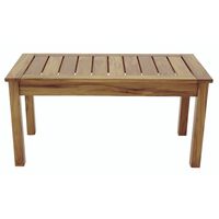 Banco Tramontina Fixo em Madeira Teca com Acabamento Natural Lixado - SKU 13891351 - 2 image number 1