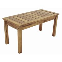 Banco Tramontina Fixo em Madeira Teca com Acabamento Natural Lixado - SKU 13891351 - 1 image number 0