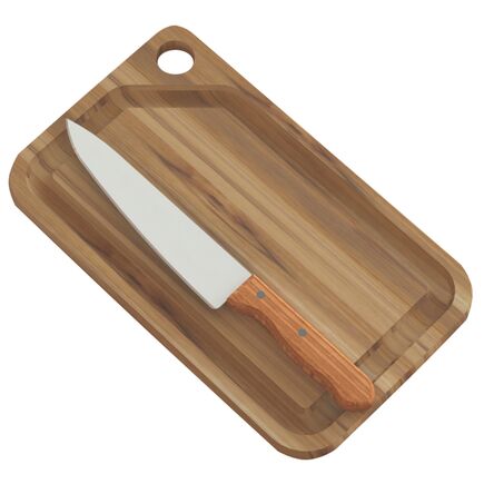 Kit T&aacute;bua para Churrasco e Faca Tramontina 2 pe&ccedil;as - SKU 13998088