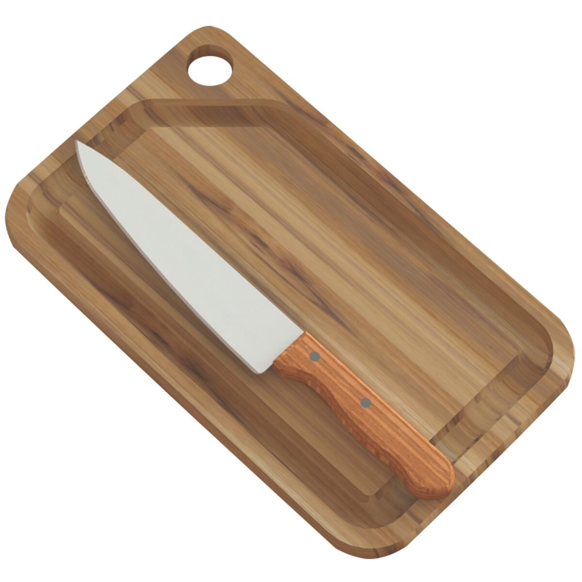 Kit T&aacute;bua para Churrasco e Faca Tramontina 2 pe&ccedil;as - SKU 13998088 - 1 image number 0