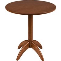 Mesa de Madeira Redonda Tramontina em Tauarí Amêndoa 2 Lugares 70 cm Cor Amêndoa - SKU 14005170 - 1 image number 0