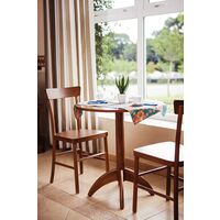 Mesa de Madeira Redonda Tramontina em Tauarí Amêndoa 2 Lugares 70 cm Cor Amêndoa - SKU 14005170 - 2 image number 1