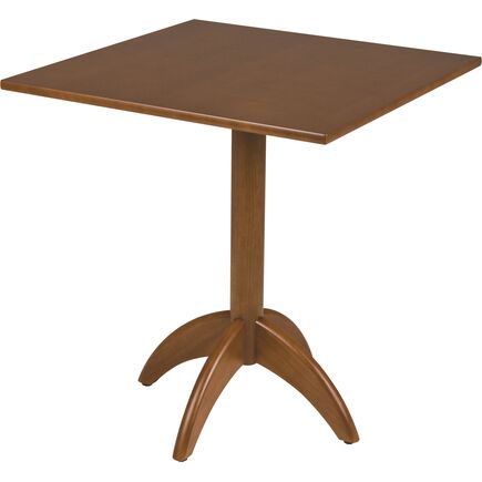 Mesa Tramontina Piazza Viana Quadrada em Madeira Tauari Am&ecirc;ndoa 4 Lugares 70 cm Cor Am&ecirc;ndoa - SKU 14008170
