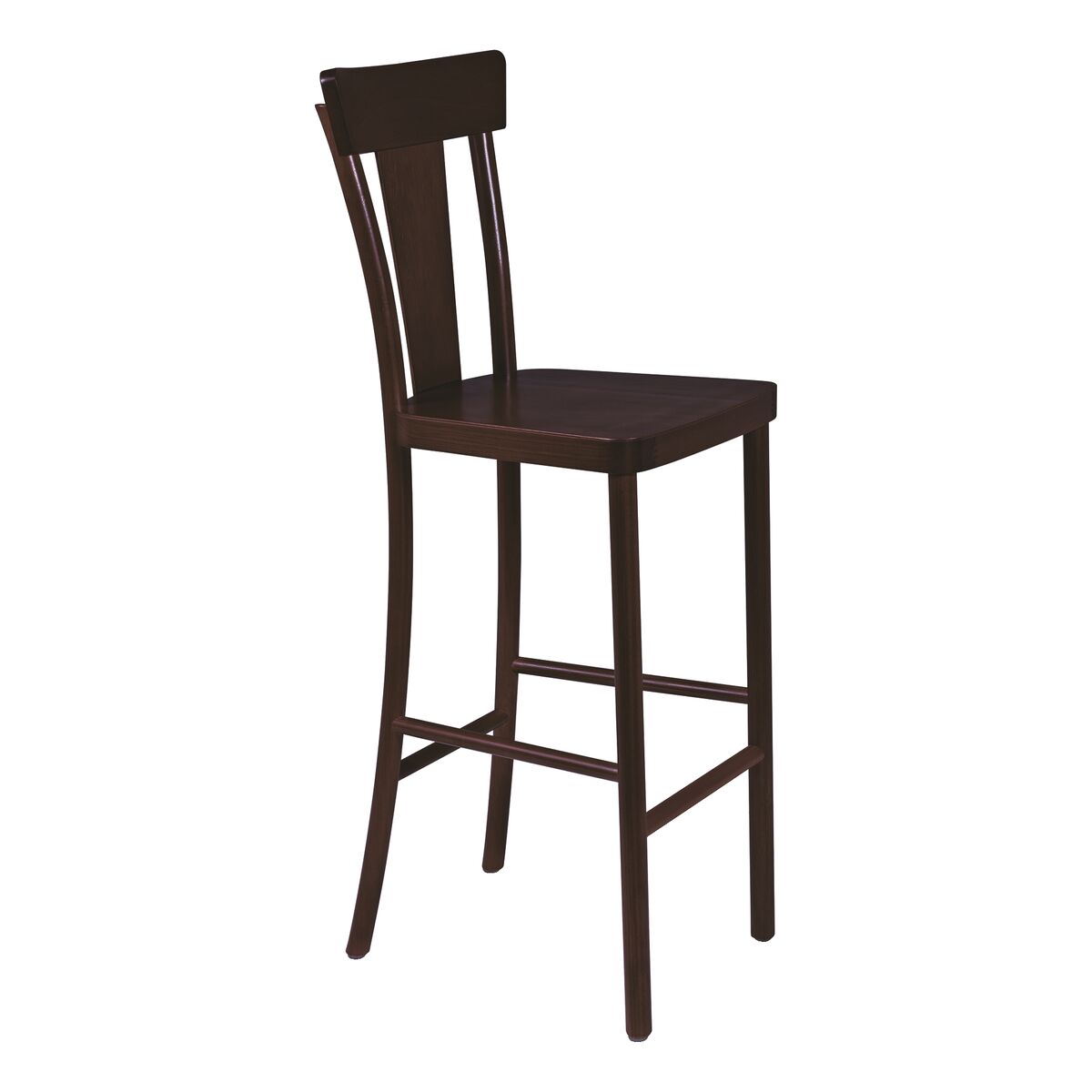 Banco Alto de Madeira Tramontina Adele em Tauar&iacute; Castanho Escuro Cor Castanho escuro - SKU 14043410 - 1 image number 0