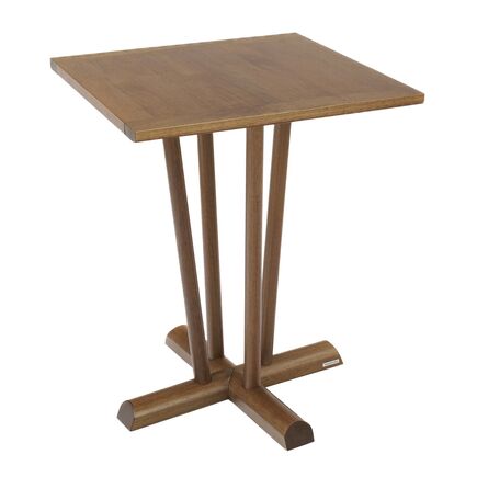 Mesa de Madeira Tramontina Ritmo Maruja 600 mm em Madeira Tauar&iacute; Am&ecirc;ndoa - SKU 14326081 - 1