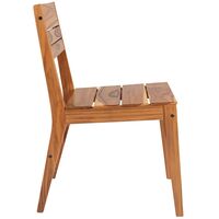 Cadeira Tramontina Verona em Madeira Teca com Acabamento Envernizado - SKU 14627051 - 3 image number 2