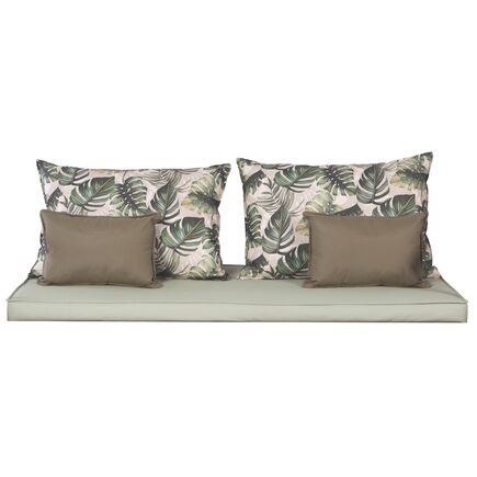 Estofado para Sof&aacute; Tramontina Mood em Tecido Imperme&aacute;vel Oliva, Estampado e Mate - SKU 14991002