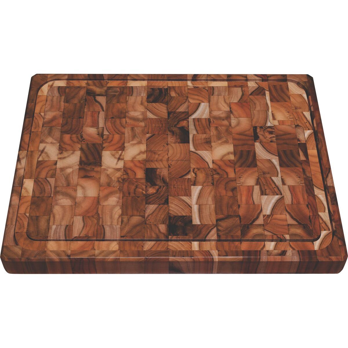 T&aacute;bua Cubus para Churrasco Tramontina Retangular Cubus em Madeira Teca com Acabamento Envernizado 50x38 cm - SKU 10019050 - 1 image number 0