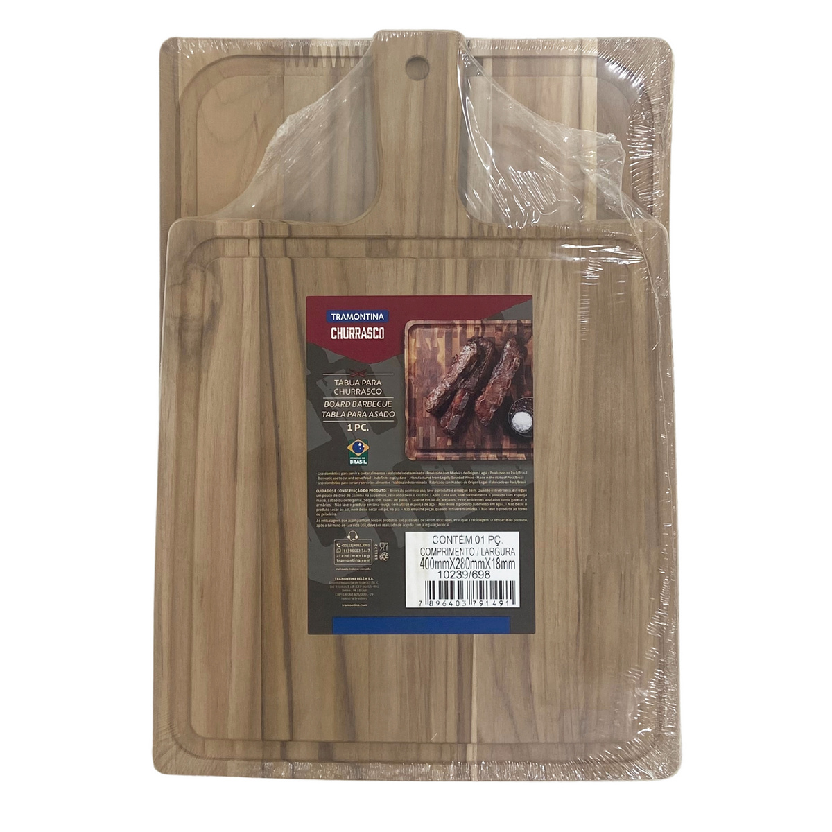 Kit T&aacute;buas para Churrasco Tramontina em Madeira Teca - SKU 10239698 - 2 image number 1