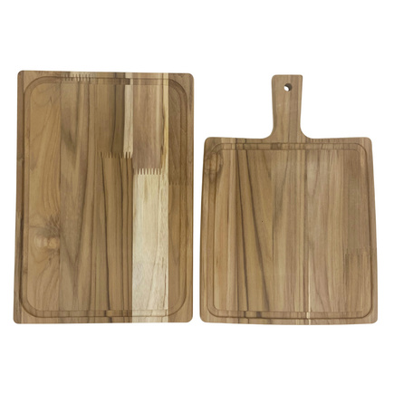 Kit T&aacute;buas para Churrasco Tramontina em Madeira Teca - SKU 10239698