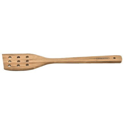 Esp&aacute;tula com Furos Tramontina Util&iacute;nea em Bambu Natural - SKU 10399020