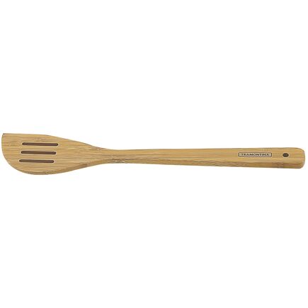 Esp&aacute;tula com Passador Tramontina Util&iacute;nea em Bambu Natural - SKU 10399025