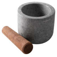Pil&atilde;o Mortar Tramontina Organic em Madeira Cumaru e Pedra Sab&atilde;o 11,5 cm Cor Cinza - SKU 13012450 - 2 image number 1