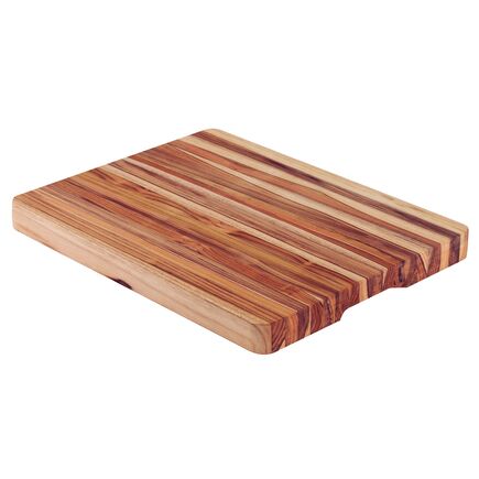 Tramontina Barbecue Board With Handle in FSC teak wood with mineral oil finish 50x38 cm