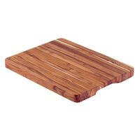 T&aacute;bua Com Empunhadura Churrasco Tramontina em Madeira Teca FSC com Acabamento em &Oacute;leo Mineral 40x30 cm - SKU 13087351 - 1 image number 0