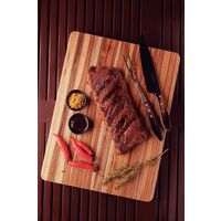 T&aacute;bua Com Empunhadura Churrasco Tramontina em Madeira Teca FSC com Acabamento em &Oacute;leo Mineral 40x30 cm - SKU 13087351 - 3 image number 2