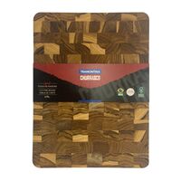 T&aacute;bua Cubus Tramontina Churrasco em Madeira Teca com Empunhadura 60 x 40 cm Cor Natural - SKU 13091351 - 3 image number 2