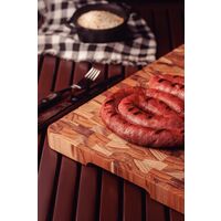 T&aacute;bua Cubus Tramontina Churrasco em Madeira Teca com Empunhadura 40 x 30 cm Cor Natural - SKU 13093351 - 2 image number 1