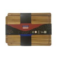 Kit T&aacute;bua e Bandeja Tramontina Churrasco em Madeira Teca com Acabamento em &Oacute;leo Mineral 40 x 30 cm Cor Natural - SKU 13094351 - 9 image number 8