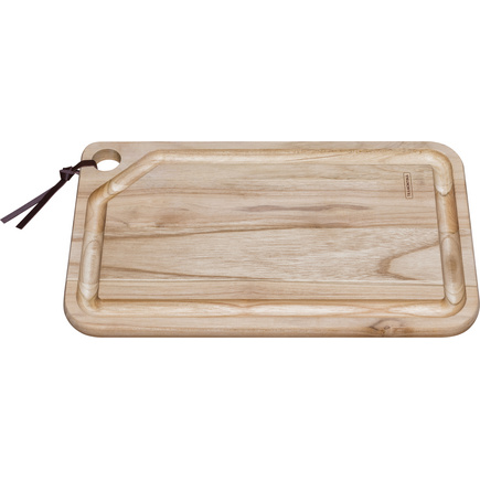T&aacute;bua para Churrasco Tramontina Retangular em Madeira Mista com Acabamento Natural 60x35,9 cm - SKU 13215052 - 1