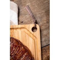 T&aacute;bua para Churrasco Tramontina Retangular em Madeira Mista com Acabamento Natural 60x35,9 cm - SKU 13215052 - 2 image number 1