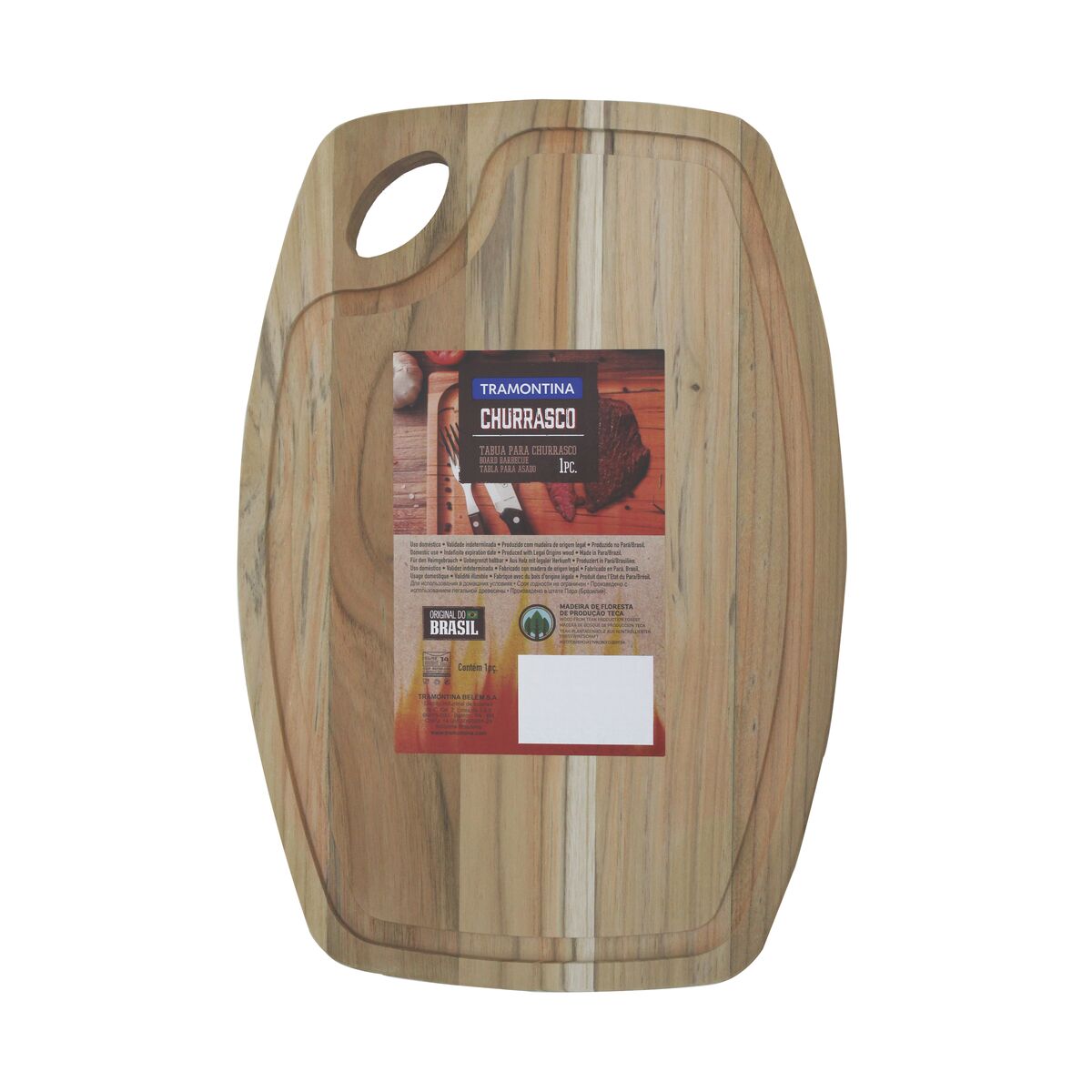 T&aacute;bua para Churrasco Oval 400x270 Tramontina - SKU 13233052 - 1 image number 0