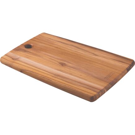 Tábua Retangular Tramontina Kitchen em Madeira Teca 34x23 cm