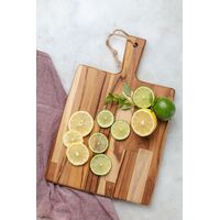 T&aacute;bua Retangular Tramontina Kitchen em Madeira Teca com Cabo 40x28 cm - SKU 13277351 - 2 image number 1