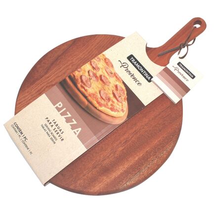 T&aacute;bua para Pizza Tramontina Provence em Mogno Africano 42 cm - SKU 13354641