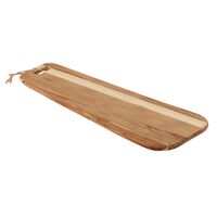 T&aacute;bua de Antepastos Tramontina Provence em Madeira Teca FSC 48x19,5 cm com acabamento em &Oacute;leo Mineral - SKU 13412351 - 1 image number 0