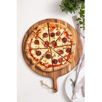 T&aacute;bua Redonda para Pizza Tramontina Provence em Madeira Teca FSC de 62 cm. - SKU 13414351 - 2 image number 1