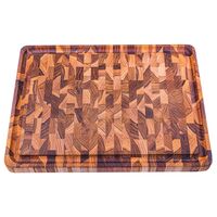 T&aacute;bua Cubus Retangular Tramontina Churrasco em Madeira Teca 45 x 34 cm - SKU 13422351 - 2 image number 1