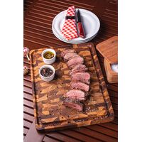 T&aacute;bua Cubus Retangular Tramontina Churrasco em Madeira Teca 45 x 34 cm - SKU 13422351 - 3 image number 2