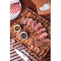 T&aacute;bua Cubus Retangular Tramontina Churrasco em Madeira Teca 45 x 34 cm - SKU 13422351 - 4 image number 3