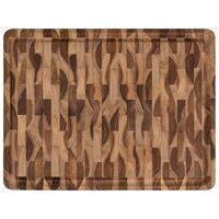 T&aacute;bua Cubus para Churrasco Tramontina Retangular em Madeira Invertida Teca com Acabamento em &Oacute;leo Mineral 45x34 cm. - SKU 13460351 - 1 image number 0