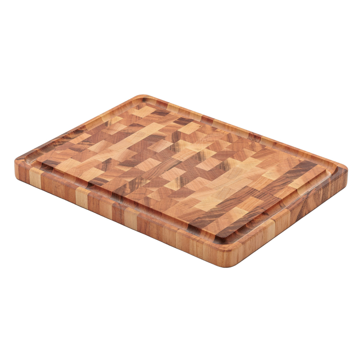 T&aacute;bua Cubus para Churrasco Tramontina Retangular em Madeira Muiracatiara com Acabamento em &Oacute;leo 45x34 cm. - SKU 13460921 - 2 image number 1