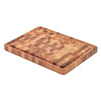 T&aacute;bua Cubus para Churrasco Tramontina Retangular em Madeira Muiracatiara com Acabamento em &Oacute;leo 45x34 cm. - SKU 13460921 - 2 image number 1