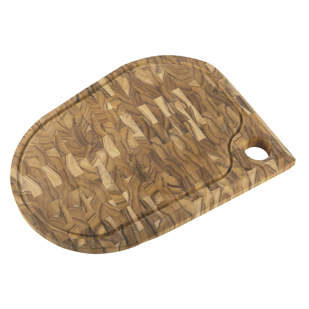 T&aacute;bua para Churrasco Tramontina Fol&iacute;um em Madeira Teca FSC com acabamento em &Oacute;leo de 45 cm - SKU 13583351 - 1 image number 0