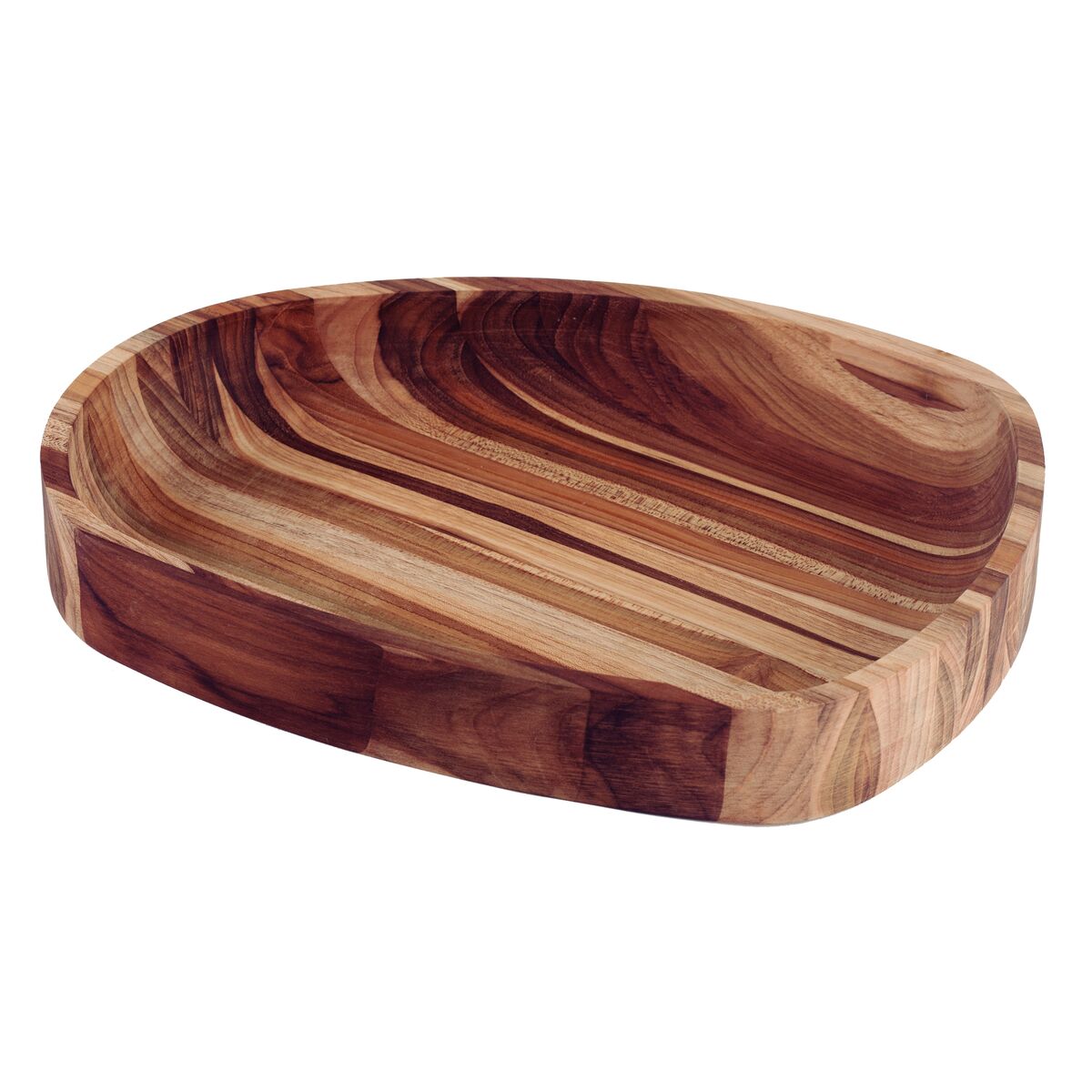 Gamela Org&acirc;nica Tramontina Churrasco em Madeira Teca com Acabamento em &Oacute;leo Mineral 37 x 29,8 cm - SKU 13602351 - 1 image number 0