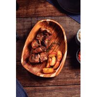 Gamela Org&acirc;nica Tramontina Churrasco em Madeira Teca com Acabamento em &Oacute;leo Mineral 37 x 29,8 cm - SKU 13602351 - 4 image number 3