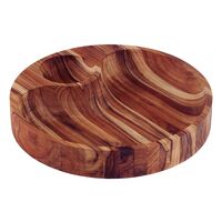 Petisqueira Tramontina Churrasco em Madeira Teca com Acabamento em &Oacute;leo Mineral 31,5 x 31,5 cm Cor Natural - SKU 13609351 - 1 image number 0