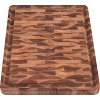 T&aacute;bua Cubus para Churrasco Tramontina Retangular em Madeira Invertida Teca com Acabamento em &Oacute;leo Mineral 45x34 cm. - SKU 13460351 - 2 image number 1